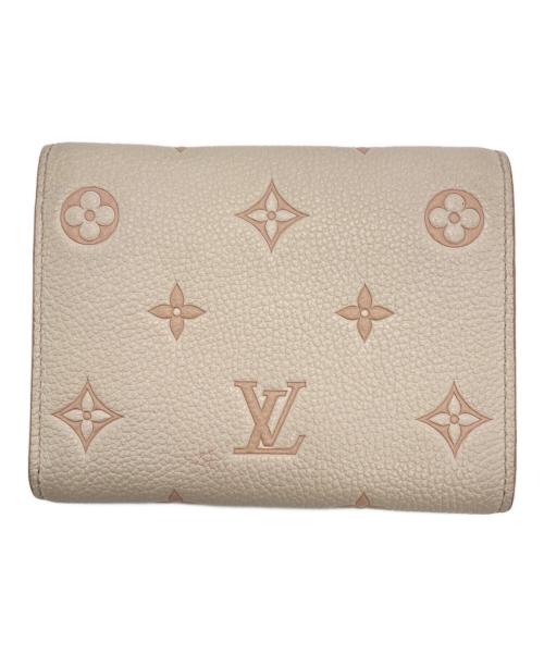 LOUIS VUITTON（ルイ ヴィトン）LOUIS VUITTON (ルイ ヴィトン) ポルトフォイユヴィクトリーヌ ベージュの古着・服飾アイテム