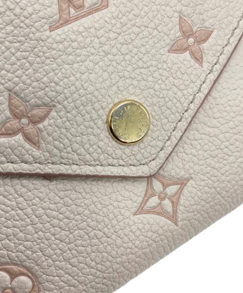 LOUIS VUITTON（ルイ ヴィトン）LOUIS VUITTON (ルイ ヴィトン) ポルトフォイユヴィクトリーヌ ベージュの古着・服飾アイテム