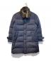 BLACK LABEL CRESTBRIDGE（ブラックレーベル クレストブリッジ）の古着「ダウンコート」｜ネイビー