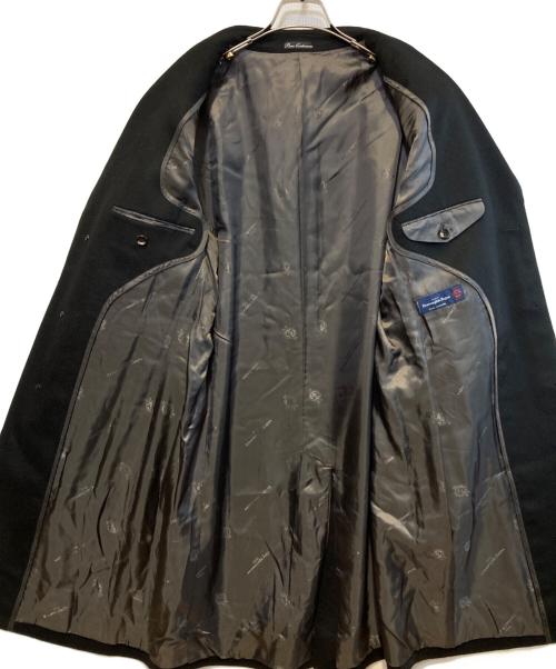 ERMENEGILDO ZEGNA（エルメネジルド・ゼニア）ERMENEGILDO ZEGNA (エルメネジルド・ゼニア) カシミアチェスターコート ブラック サイズ:Mの古着・服飾アイテム