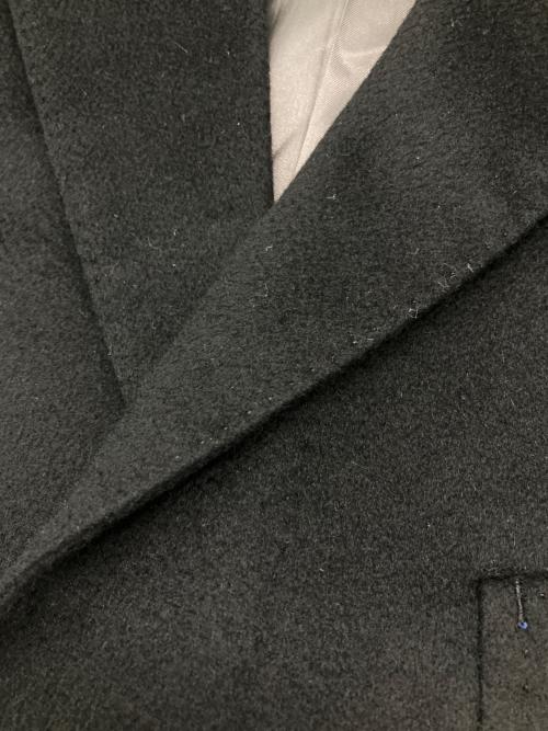 ERMENEGILDO ZEGNA（エルメネジルド・ゼニア）ERMENEGILDO ZEGNA (エルメネジルド・ゼニア) カシミアチェスターコート ブラック サイズ:Mの古着・服飾アイテム