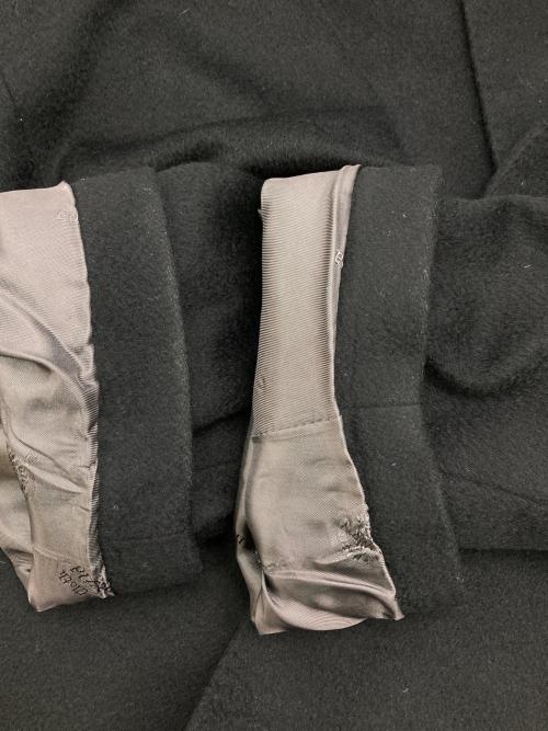 ERMENEGILDO ZEGNA（エルメネジルド・ゼニア）ERMENEGILDO ZEGNA (エルメネジルド・ゼニア) カシミアチェスターコート ブラック サイズ:Mの古着・服飾アイテム