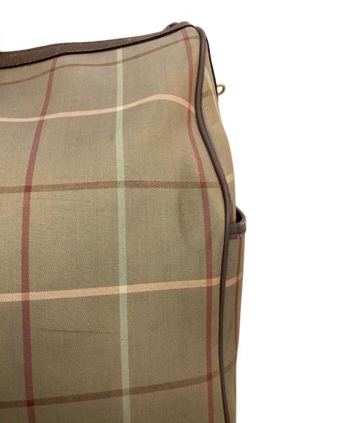 BURBERRY（バーバリー）BURBERRY (バーバリー) ボストンバッグ ブラウンの古着・服飾アイテム