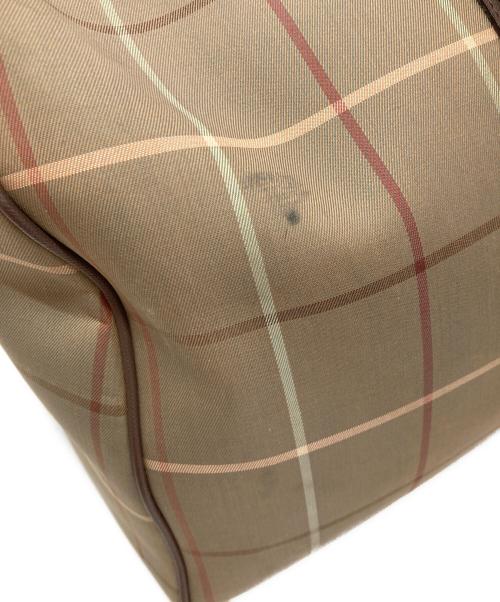 BURBERRY（バーバリー）BURBERRY (バーバリー) ボストンバッグ ブラウンの古着・服飾アイテム
