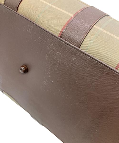BURBERRY（バーバリー）BURBERRY (バーバリー) ボストンバッグ ブラウンの古着・服飾アイテム