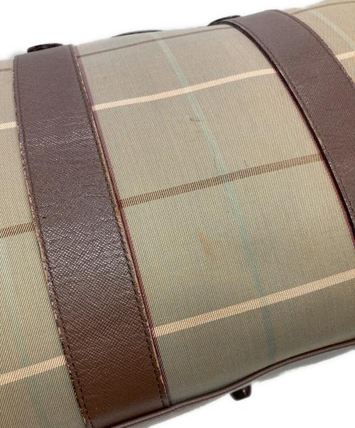 BURBERRY（バーバリー）BURBERRY (バーバリー) ボストンバッグ ブラウンの古着・服飾アイテム