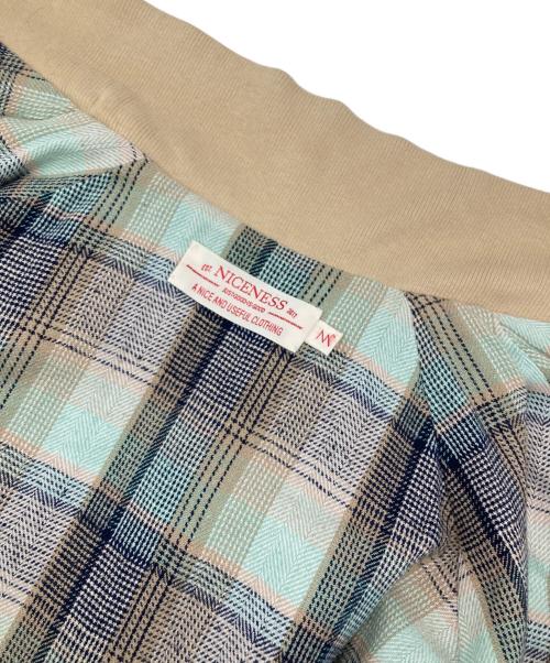 NICENESS（ナイスネス）NICENESS (ナイスネス) PRODIGYハリントンジャケット ベージュ サイズ:Mの古着・服飾アイテム