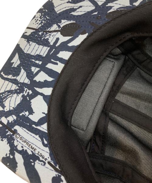 SUPREME（シュプリーム）SUPREME (シュプリーム) Reed Camo Camp Cap ネイビー×グレーの古着・服飾アイテム