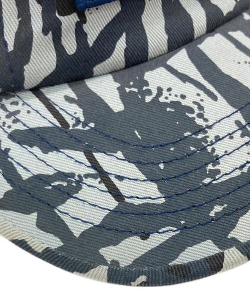 SUPREME（シュプリーム）SUPREME (シュプリーム) Reed Camo Camp Cap ネイビー×グレーの古着・服飾アイテム