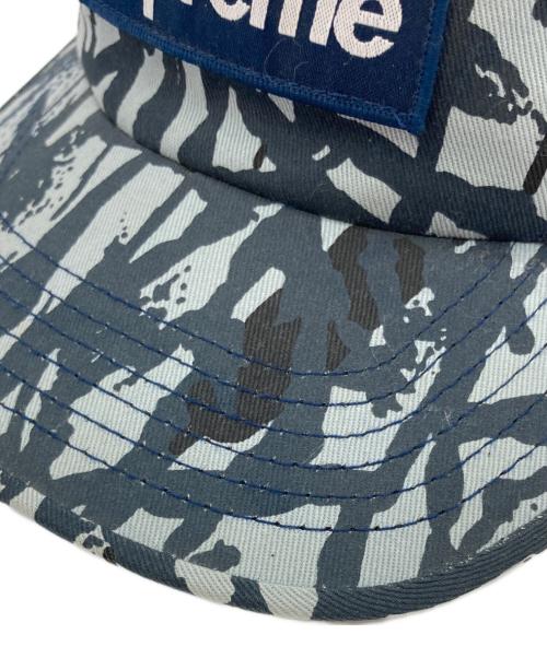 SUPREME（シュプリーム）SUPREME (シュプリーム) Reed Camo Camp Cap ネイビー×グレーの古着・服飾アイテム