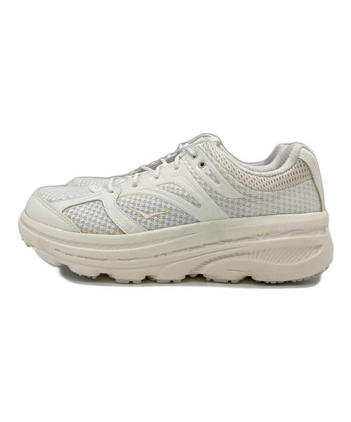 HOKAONEONE（ホカオネオネ）HOKAONEONE (ホカオネオネ) Engineered Garments (エンジニアドガーメンツ) EG Bondi B ホワイト サイズ:US M9の古着・服飾アイテム