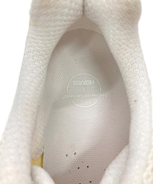 HOKAONEONE（ホカオネオネ）HOKAONEONE (ホカオネオネ) Engineered Garments (エンジニアドガーメンツ) EG Bondi B ホワイト サイズ:US M9の古着・服飾アイテム