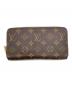 LOUIS VUITTON (ルイ ヴィトン) ジッピー ウォレット ブラウン：30000円