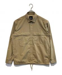 GOLDWIN（ゴールドウイン）の古着「Square Box Coach Shirt」｜ベージュ