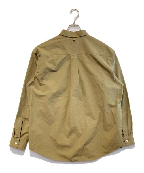 THE NORTHFACE PURPLELABEL（ザ・ノースフェイス パープルレーベル）THE NORTHFACE PURPLELABEL (ザ・ノースフェイス パープルレーベル) Regular Collar Field Shirt カーキ サイズ:Lの古着・服飾アイテム