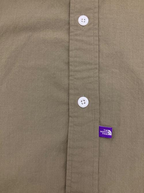 THE NORTHFACE PURPLELABEL（ザ・ノースフェイス パープルレーベル）THE NORTHFACE PURPLELABEL (ザ・ノースフェイス パープルレーベル) Regular Collar Field Shirt カーキ サイズ:Lの古着・服飾アイテム