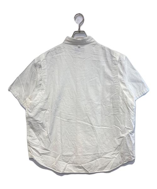 THE NORTHFACE PURPLELABEL（ザ・ノースフェイス パープルレーベル）THE NORTHFACE PURPLELABEL (ザ・ノースフェイス パープルレーベル) Button Down Field S/S Shirt ホワイト サイズ:Lの古着・服飾アイテム