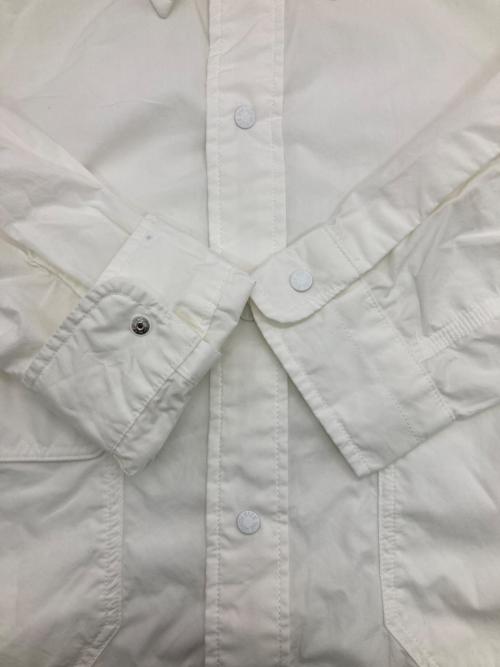 THE NORTHFACE PURPLELABEL（ザ・ノースフェイス パープルレーベル）THE NORTHFACE PURPLELABEL (ザ・ノースフェイス パープルレーベル) Field Typewriter Shirt ホワイト サイズ:Sの古着・服飾アイテム