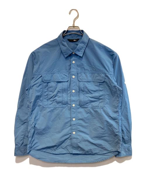 THE NORTH FACE（ザ ノース フェイス）THE NORTH FACE (ザ ノース フェイス) Rustle Canopy Shirt ブルー サイズ:XLの古着・服飾アイテム