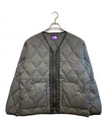 THE NORTHFACE PURPLELABEL（ザ・ノースフェイス パープルレーベル）の古着「PLAS Field Down Cardigan」｜グレー