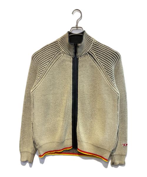 DIESEL（ディーゼル）DIESEL (ディーゼル) K-MADISON Knit ベージュ サイズ:Sの古着・服飾アイテム