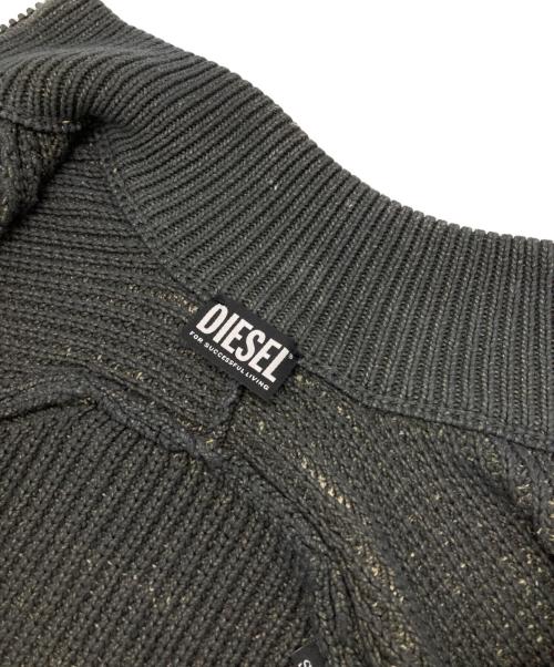 DIESEL（ディーゼル）DIESEL (ディーゼル) K-MADISON Knit ベージュ サイズ:Sの古着・服飾アイテム