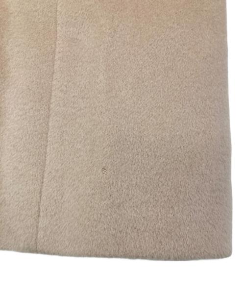 NOVESPAZIO（ノーベスパジオ）NOVESPAZIO (ノーベスパジオ) アンゴラ混コート ベージュ サイズ:Sの古着・服飾アイテム