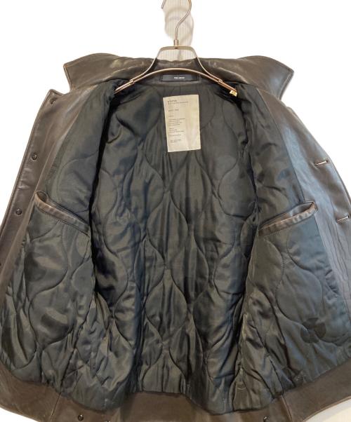 WTAPS（ダブルタップス）WTAPS (ダブルタップス) DAS BOOTレザージャケット ブラウン サイズ:Mの古着・服飾アイテム