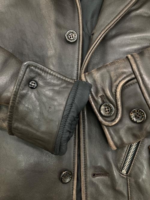 WTAPS（ダブルタップス）WTAPS (ダブルタップス) DAS BOOTレザージャケット ブラウン サイズ:Mの古着・服飾アイテム