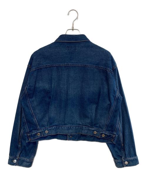 JOURNAL STANDARD relume（ジャーナルスタンダード レリューム）JOURNAL STANDARD relume (ジャーナルスタンダード レリューム) ワイドデニムジャケット インディゴ サイズ:SIZE Fの古着・服飾アイテム