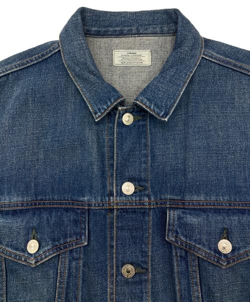 JOURNAL STANDARD relume（ジャーナルスタンダード レリューム）JOURNAL STANDARD relume (ジャーナルスタンダード レリューム) ワイドデニムジャケット インディゴ サイズ:SIZE Fの古着・服飾アイテム