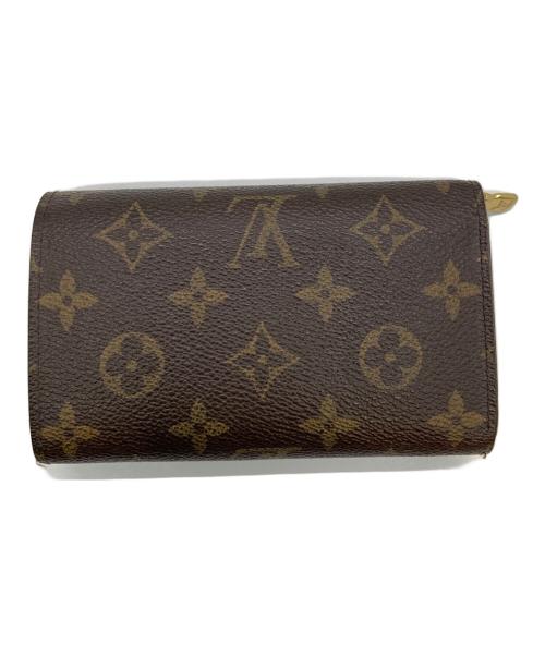 LOUIS VUITTON（ルイ ヴィトン）LOUIS VUITTON (ルイ ヴィトン) ポルトフォイユ・トレゾール ブラウンの古着・服飾アイテム