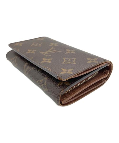 LOUIS VUITTON（ルイ ヴィトン）LOUIS VUITTON (ルイ ヴィトン) ポルトフォイユ・トレゾール ブラウンの古着・服飾アイテム