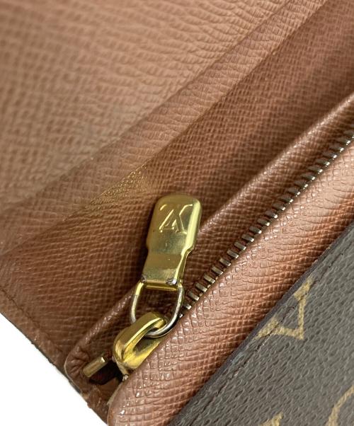 LOUIS VUITTON（ルイ ヴィトン）LOUIS VUITTON (ルイ ヴィトン) ポルトフォイユ・トレゾール ブラウンの古着・服飾アイテム