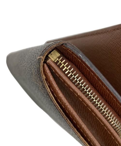 LOUIS VUITTON（ルイ ヴィトン）LOUIS VUITTON (ルイ ヴィトン) ポルトフォイユ・トレゾール ブラウンの古着・服飾アイテム
