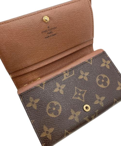 LOUIS VUITTON（ルイ ヴィトン）LOUIS VUITTON (ルイ ヴィトン) ポルトフォイユ・トレゾール ブラウンの古着・服飾アイテム