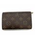 LOUIS VUITTON (ルイ ヴィトン) ポルトフォイユ・トレゾール ブラウン：23000円