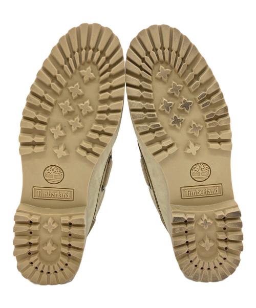 Timberland（ティンバーランド）Timberland (ティンバーランド) 3-Eye Lug Handsewn Boat shoes ヌバック ベージュ サイズ:UK6.5の古着・服飾アイテム