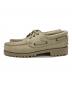 Timberland (ティンバーランド) 3-Eye Lug Handsewn Boat shoes ヌバック ベージュ サイズ:UK6.5：10000円