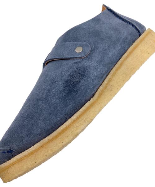 Original Padmore & Barnes（オリジナルパドモアアンドバーンズ）Original Padmore & Barnes (オリジナルパドモアアンドバーンズ) ワンピース モンク スエード シューズ ネイビー サイズ:6の古着・服飾アイテム