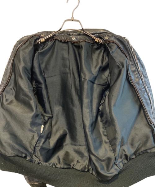 Schott（ショット）Schott (ショット) ［古着］レザージャケット ブラック サイズ:36の古着・服飾アイテム