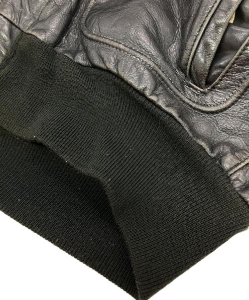 Schott（ショット）Schott (ショット) ［古着］レザージャケット ブラック サイズ:36の古着・服飾アイテム