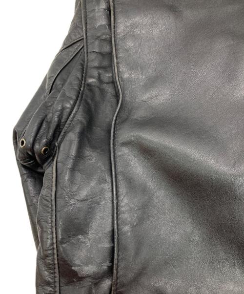 Schott（ショット）Schott (ショット) ［古着］レザージャケット ブラック サイズ:36の古着・服飾アイテム