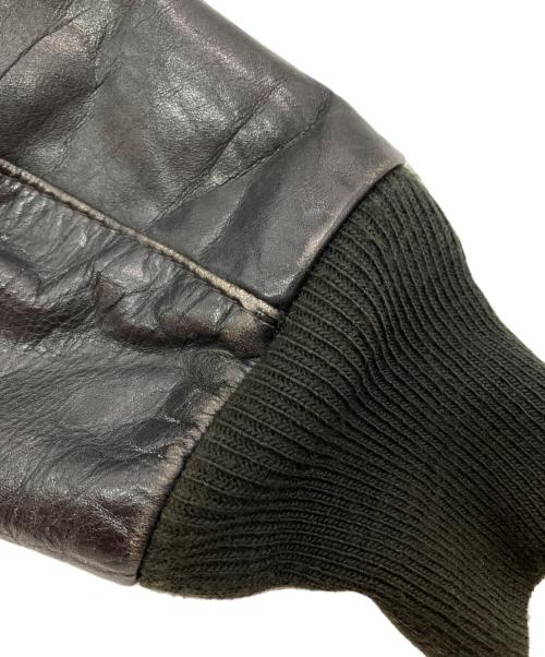 Schott（ショット）Schott (ショット) ［古着］レザージャケット ブラック サイズ:36の古着・服飾アイテム