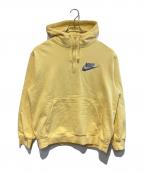 NIKE×SUPREMEナイキ×シュプリーム）の古着「Half Zip Hooded Sweatshirt」｜イエロー