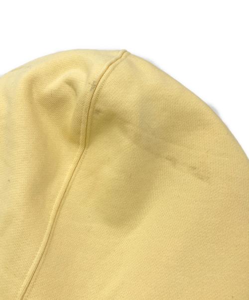 NIKE（ナイキ）NIKE (ナイキ) SUPREME (シュプリーム) Half Zip Hooded Sweatshirt イエロー サイズ:Mの古着・服飾アイテム