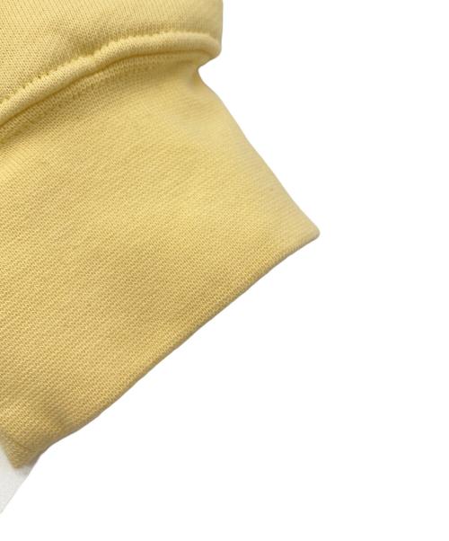 NIKE（ナイキ）NIKE (ナイキ) SUPREME (シュプリーム) Half Zip Hooded Sweatshirt イエロー サイズ:Mの古着・服飾アイテム