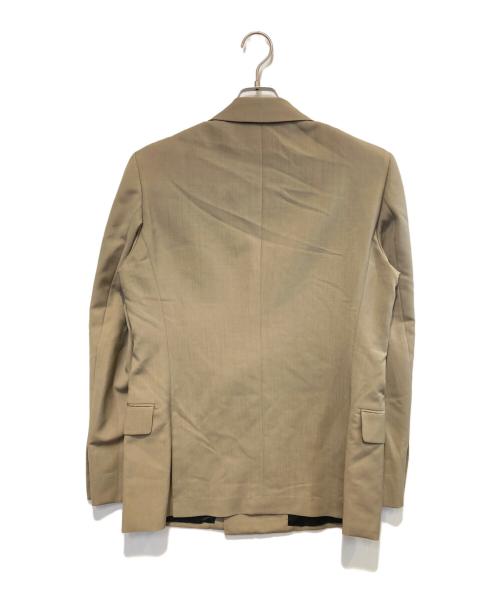 TOMORROW LAND PILGRIM（トゥモローランド ピルグリム）TOMORROW LAND PILGRIM (トゥモローランド ピルグリム) ダブルブレステッド6Bジャケット カーキ サイズ:48の古着・服飾アイテム