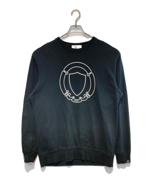 FRAGMENT UNIVERSITY（フラグメント ユニバーシティ）FRAGMENT UNIVERSITY (フラグメント ユニバーシティ) FRGMT UNV C／N SWEAT G ブラック サイズ:Lの古着・服飾アイテム