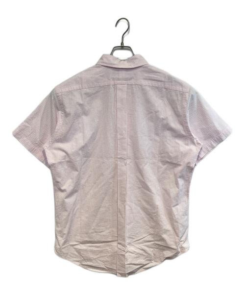 RALPH LAUREN（ラルフローレン）RALPH LAUREN (ラルフローレン) シアサッカーS/Sシャツ ピンク サイズ:Lの古着・服飾アイテム